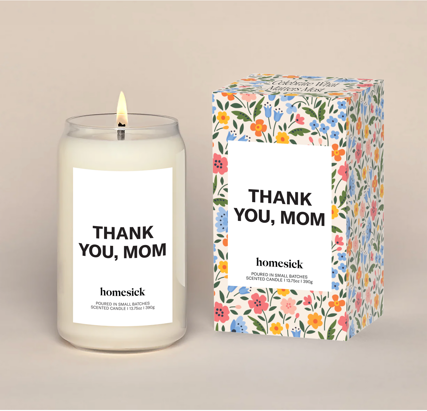 Thank You, Mom Candle