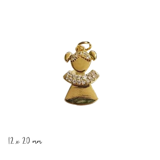 Sparkling Girl Charm