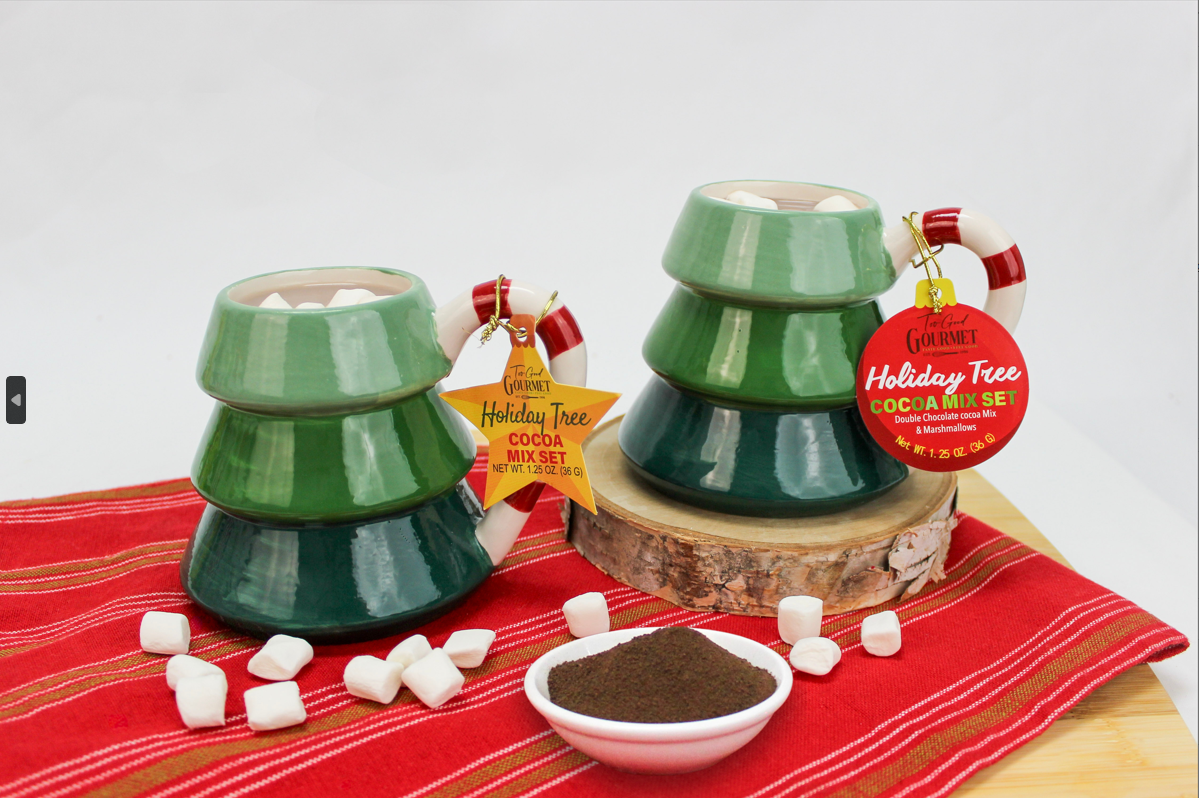 Christmas Tree Mug Set