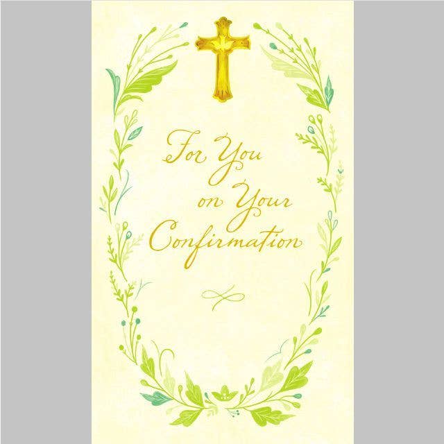 Confirmation Card Moneyholder