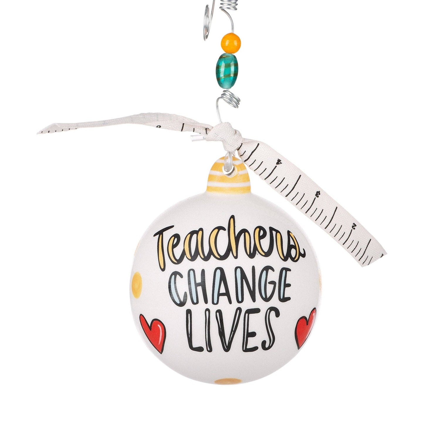 Teachers Change Lives Christmas Ornament