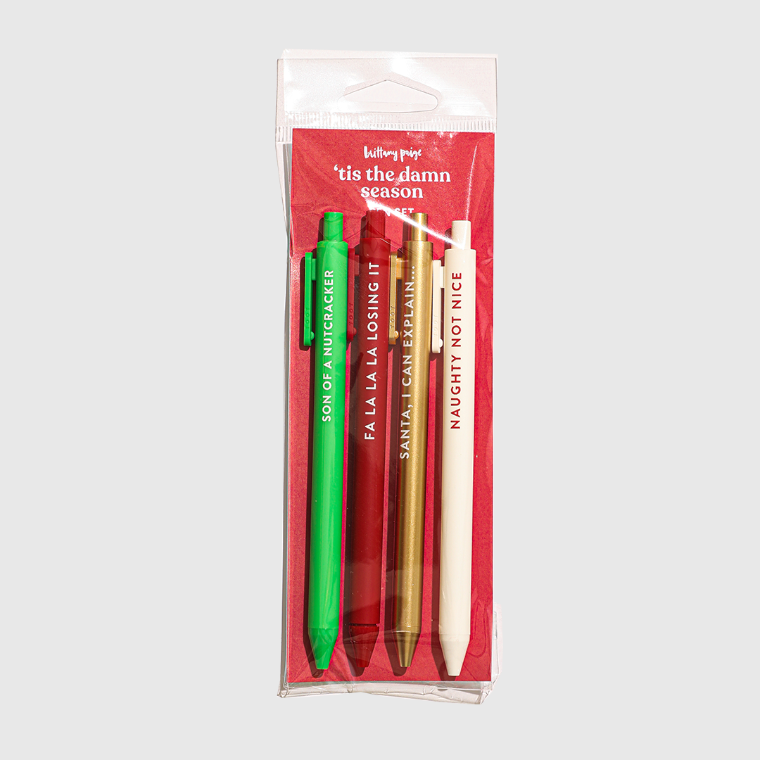 'Tis The Damn Season Pen Set