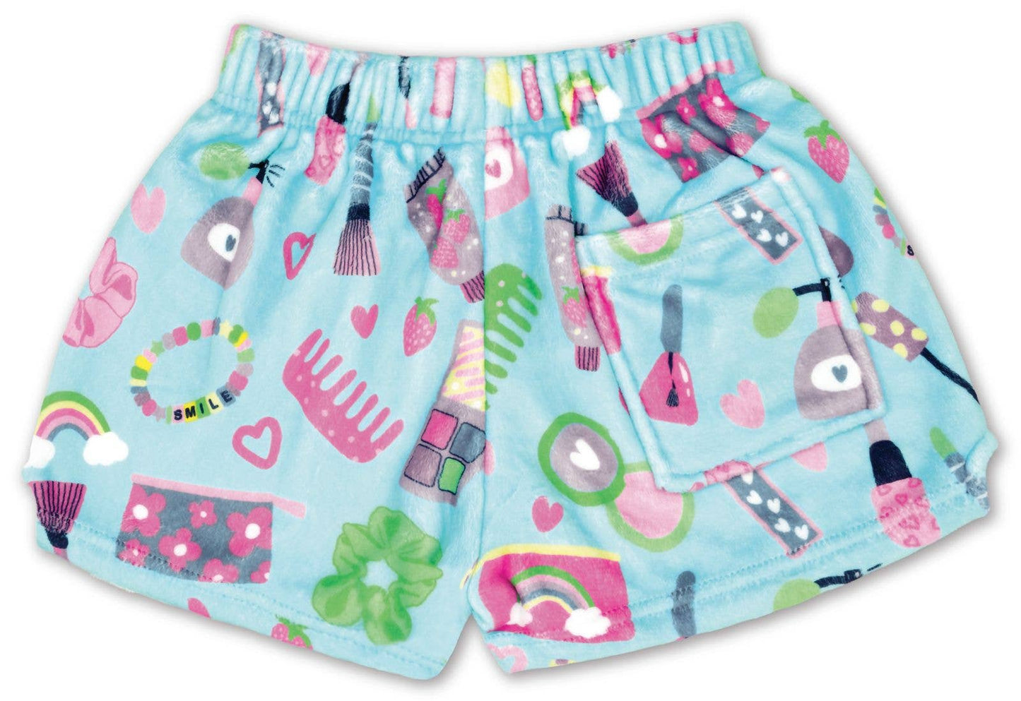 Wake Up and Makeup Plush Shorts