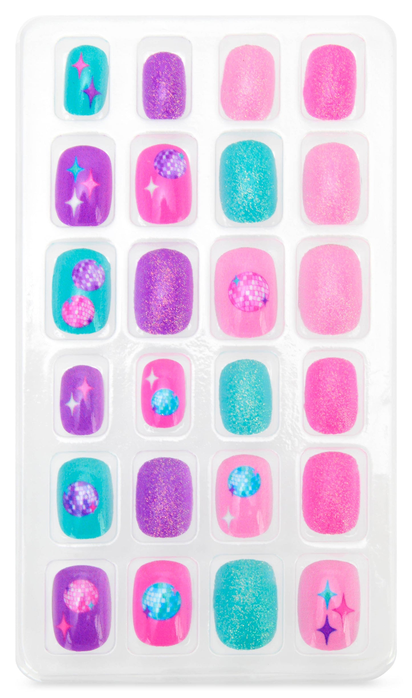 Iscream - GLITTER PRESS ON NAIL SET