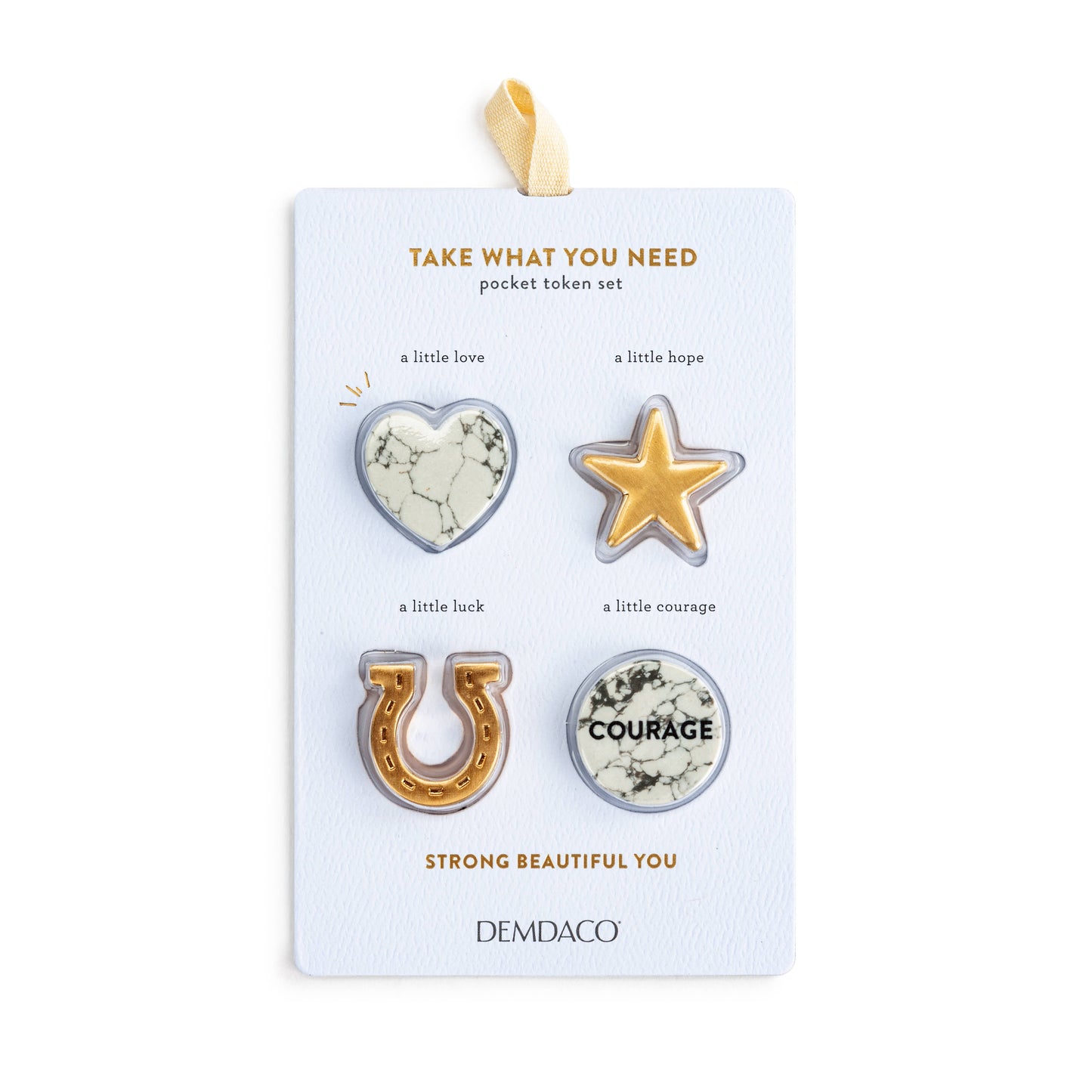 Strong Beautiful You Tokens - Set of 4