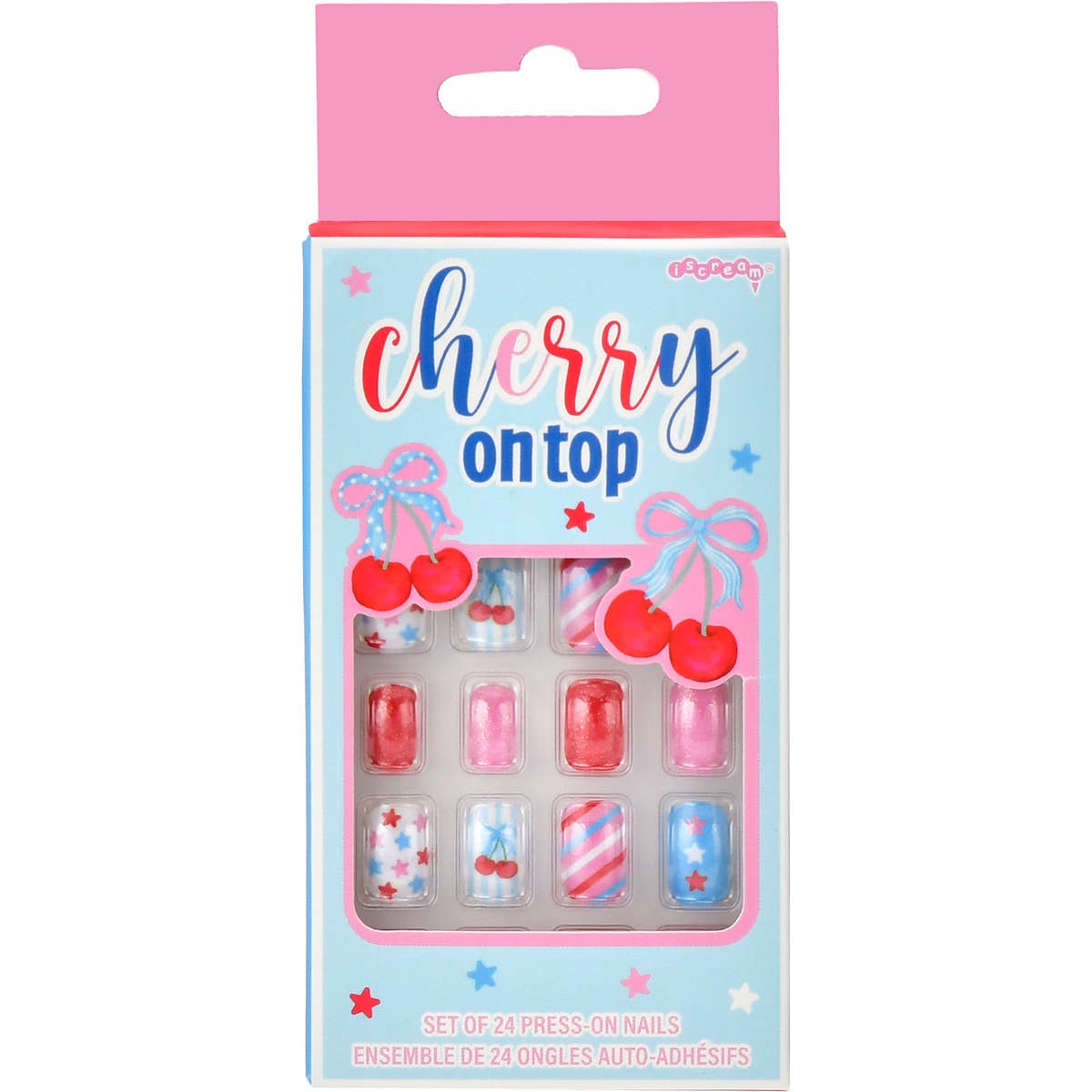 Iscream - Cherry on Top Press-On Nails Set