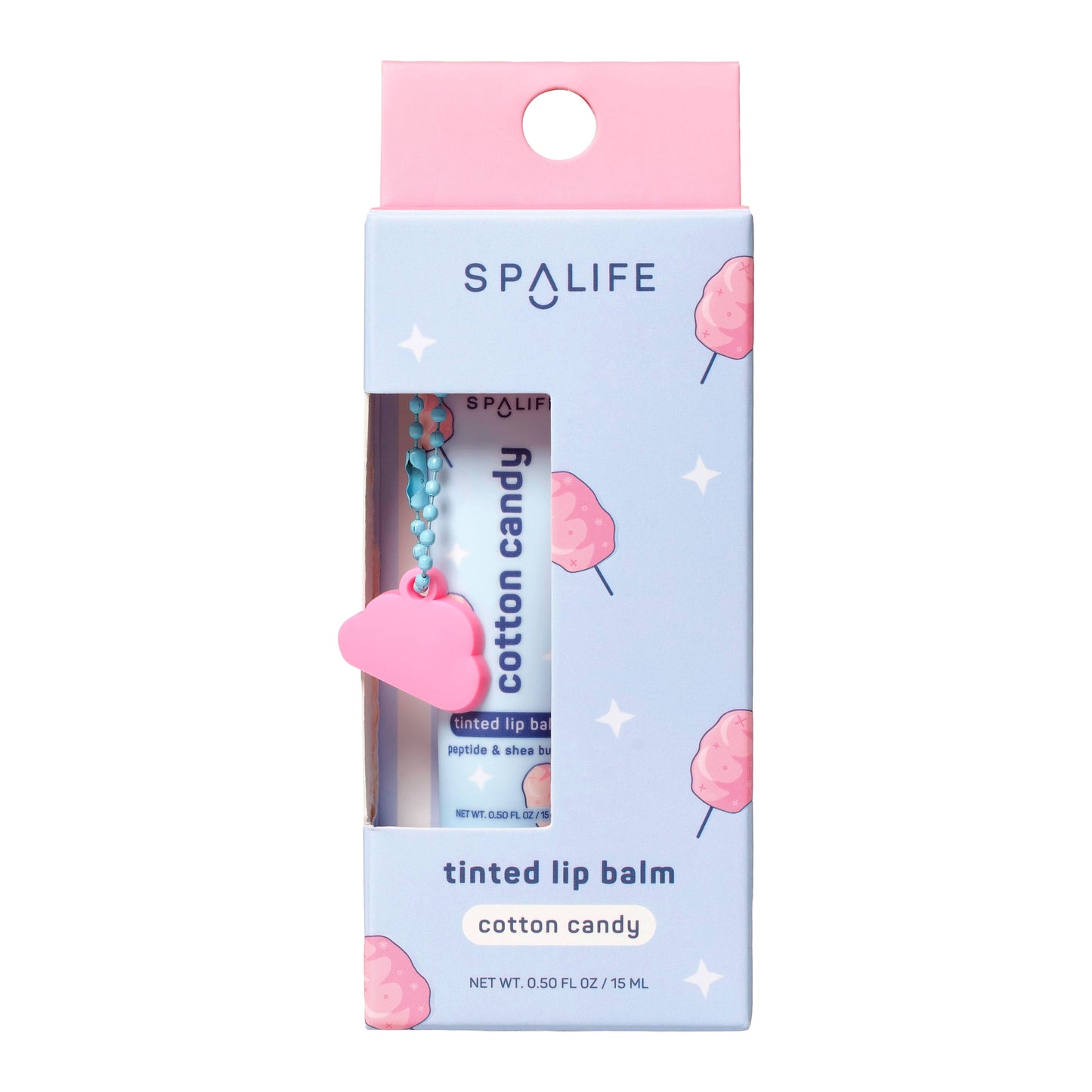 My Spa Life - Cotton Candy Tinted Lip Balm (with peptide & shea butter)
