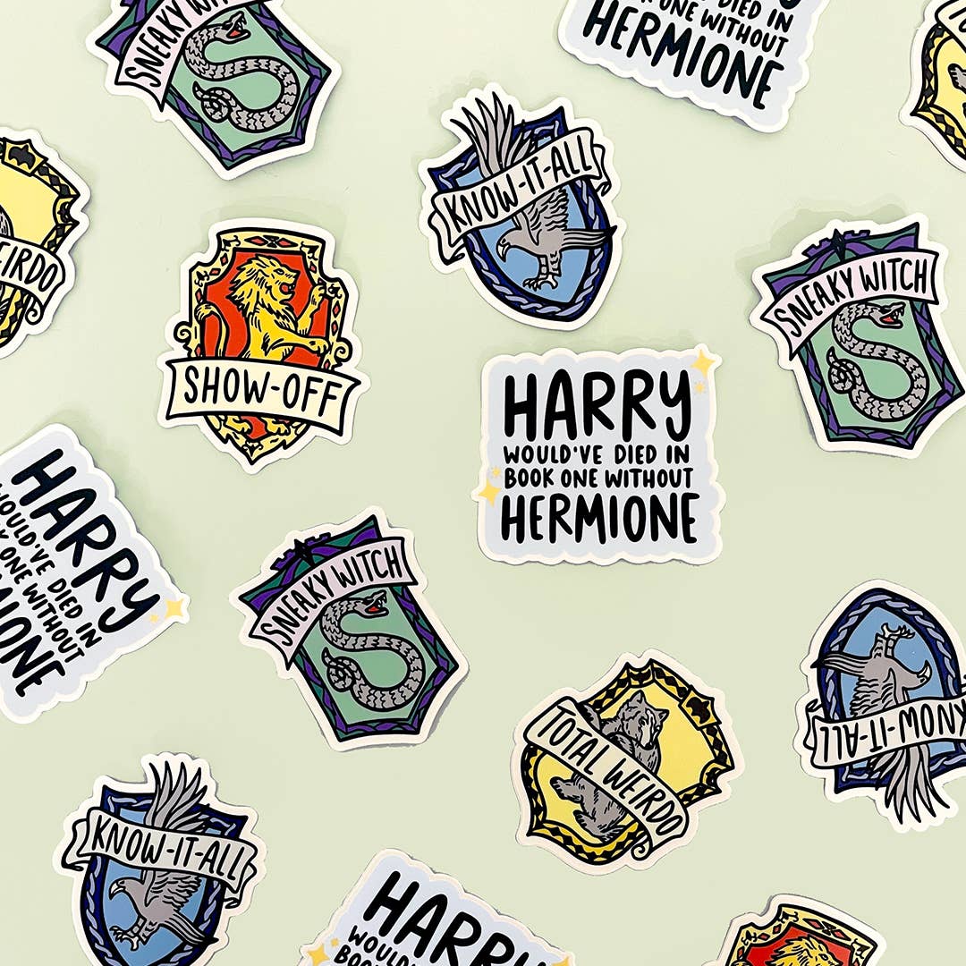 HP Sneaky Witch Sticker