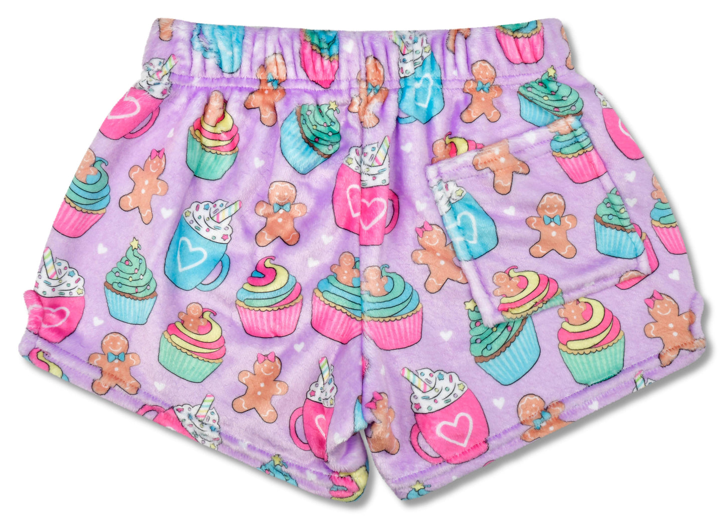 Iscream - Gingerbread Cafe Plush Shorts (Medium (10-12))