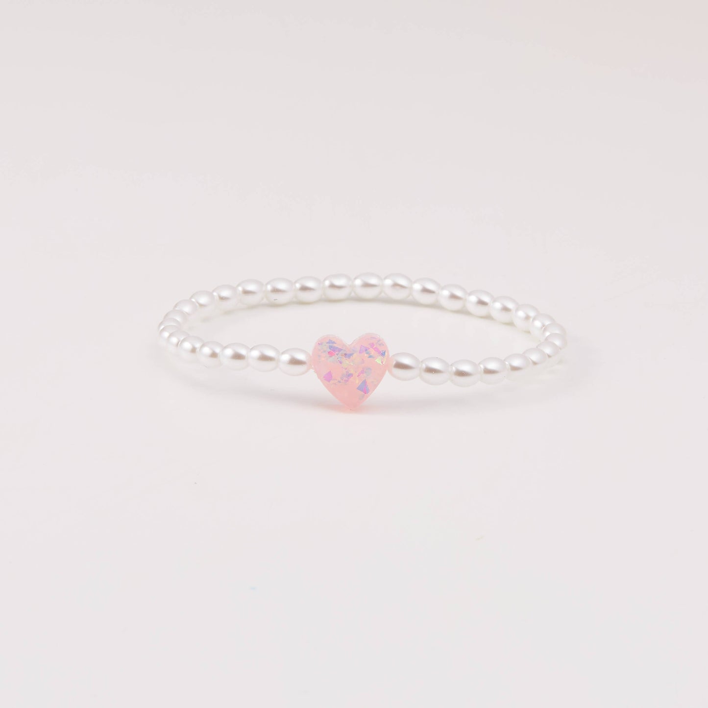 Unconditional Love Bracelet in Crystal Pearl