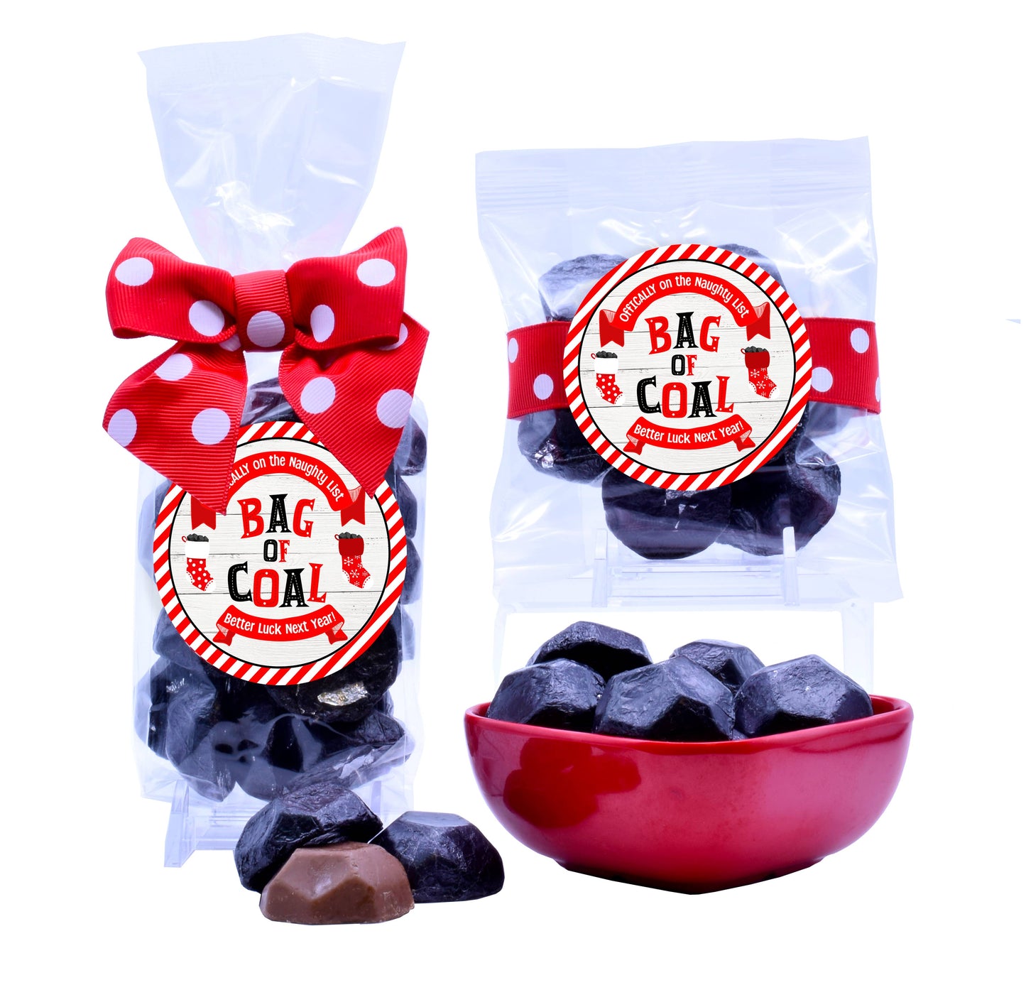 Oh, Sugar! - Holiday Christmas Chocolate Crisp Coal Pre Pack