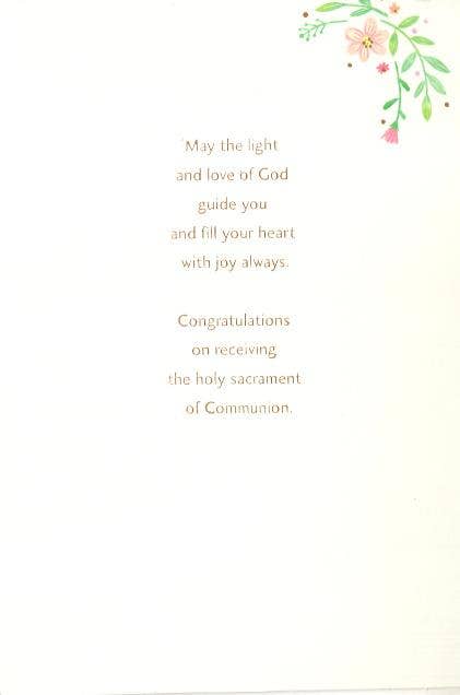 Communion Card