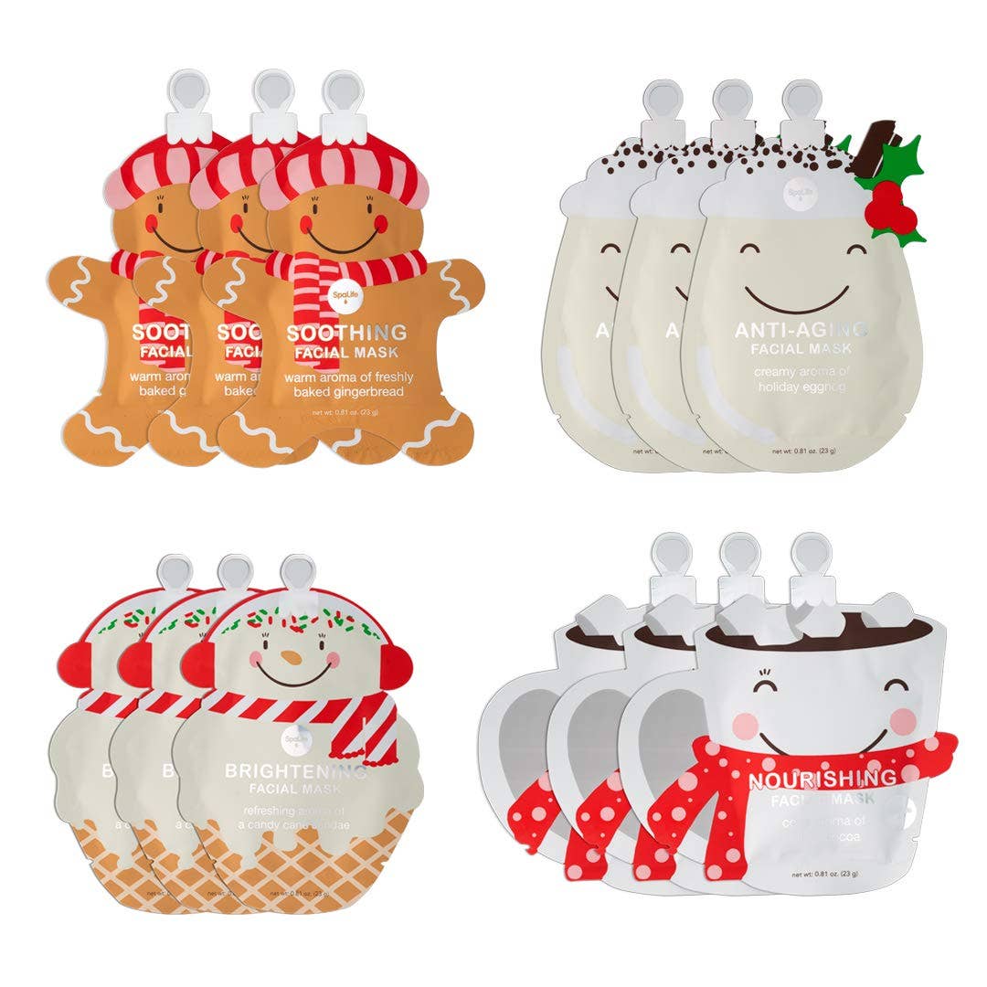 Holiday Treats Christmas Mask Assorted
