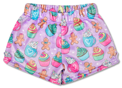 Iscream - Gingerbread Cafe Plush Shorts (Medium (10-12))