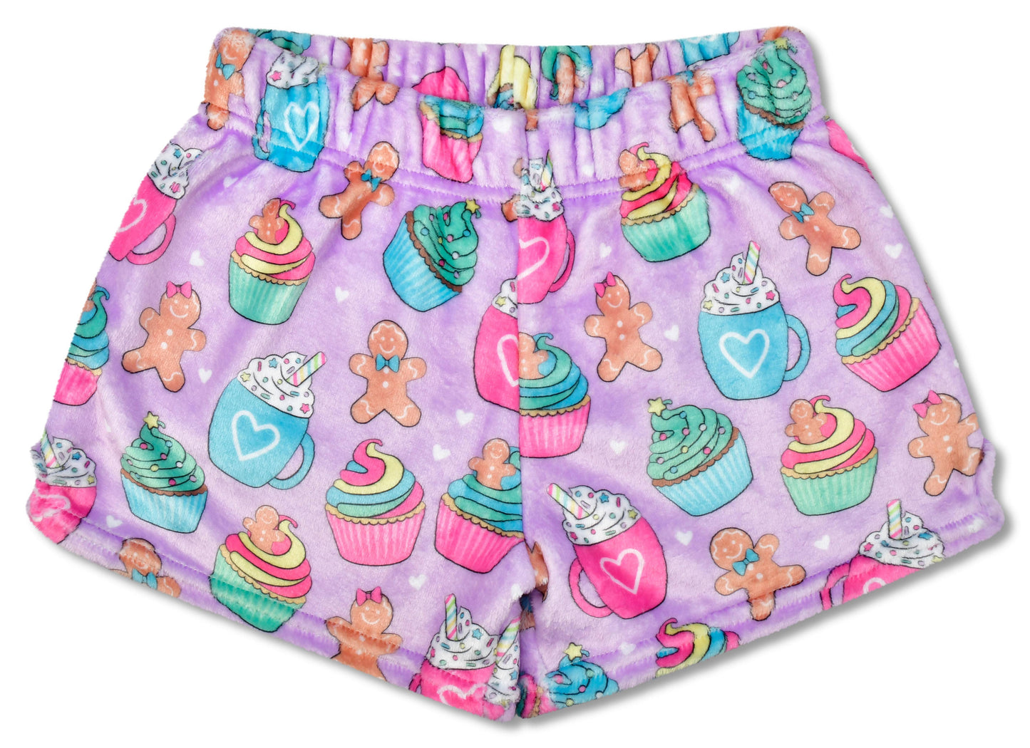 Iscream - Gingerbread Cafe Plush Shorts (Small -(6-8))