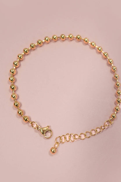 JOSSLYN by wall to wall - 18K STAINLESS STEEL BRACELET FOR CHARMS | 40CB123