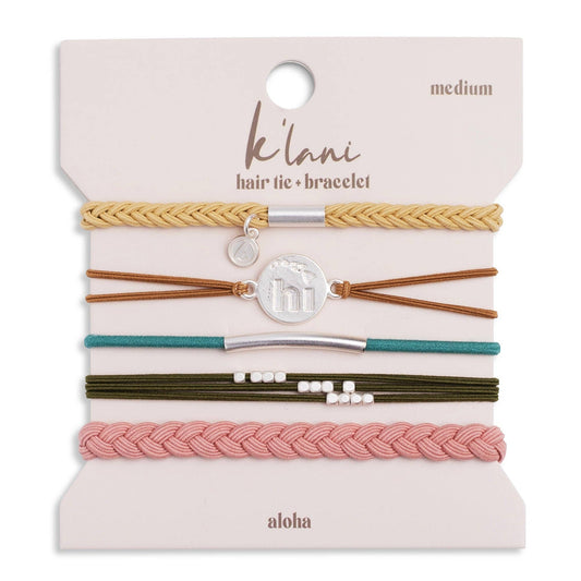 K'Lani hair tie bracelets - Aloha Small