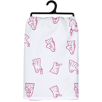 Primitives by Kathy - Here For The Boos Kitchen Towel