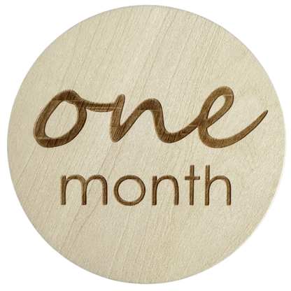 Ali+Oli - Baby Monthly Milestone Photo Prop Cards (24 milestones)