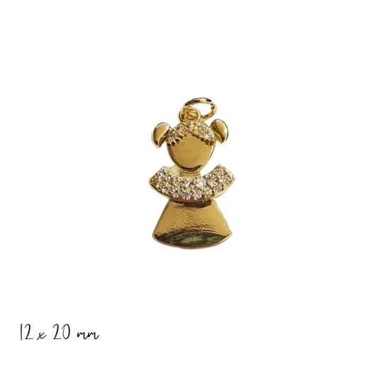 Sparkling Girl Charm