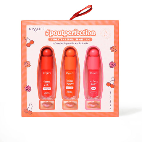 #PoutPerfection Lip Oil Trio