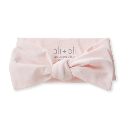 Ali+Oli - Organic Cotton Knotted Bow Headband