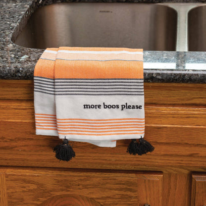 Primitives by Kathy - More Boos Please Kitchen Towel