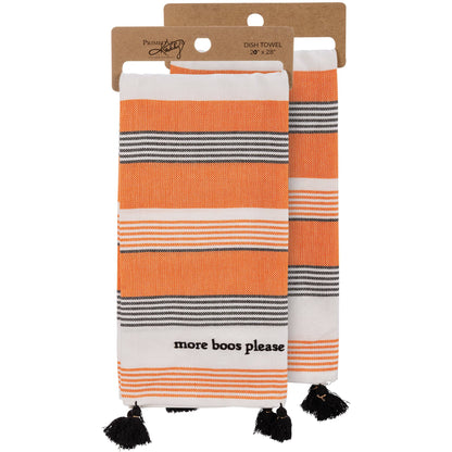 Primitives by Kathy - More Boos Please Kitchen Towel