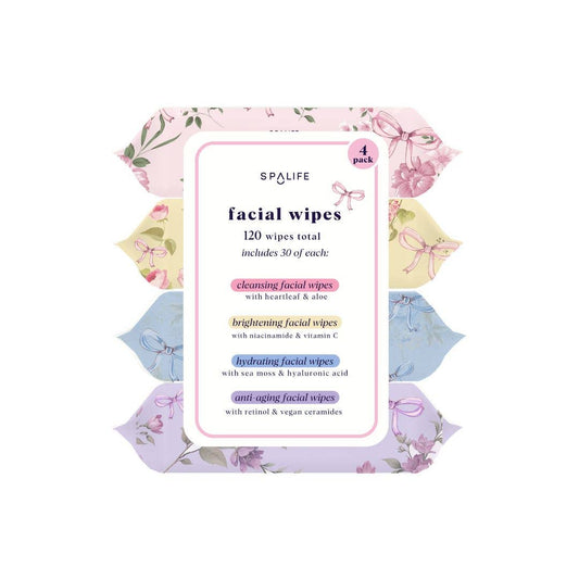 My Spa Life - Skincare Makeup Remover Facial Wipes Multi-Pack