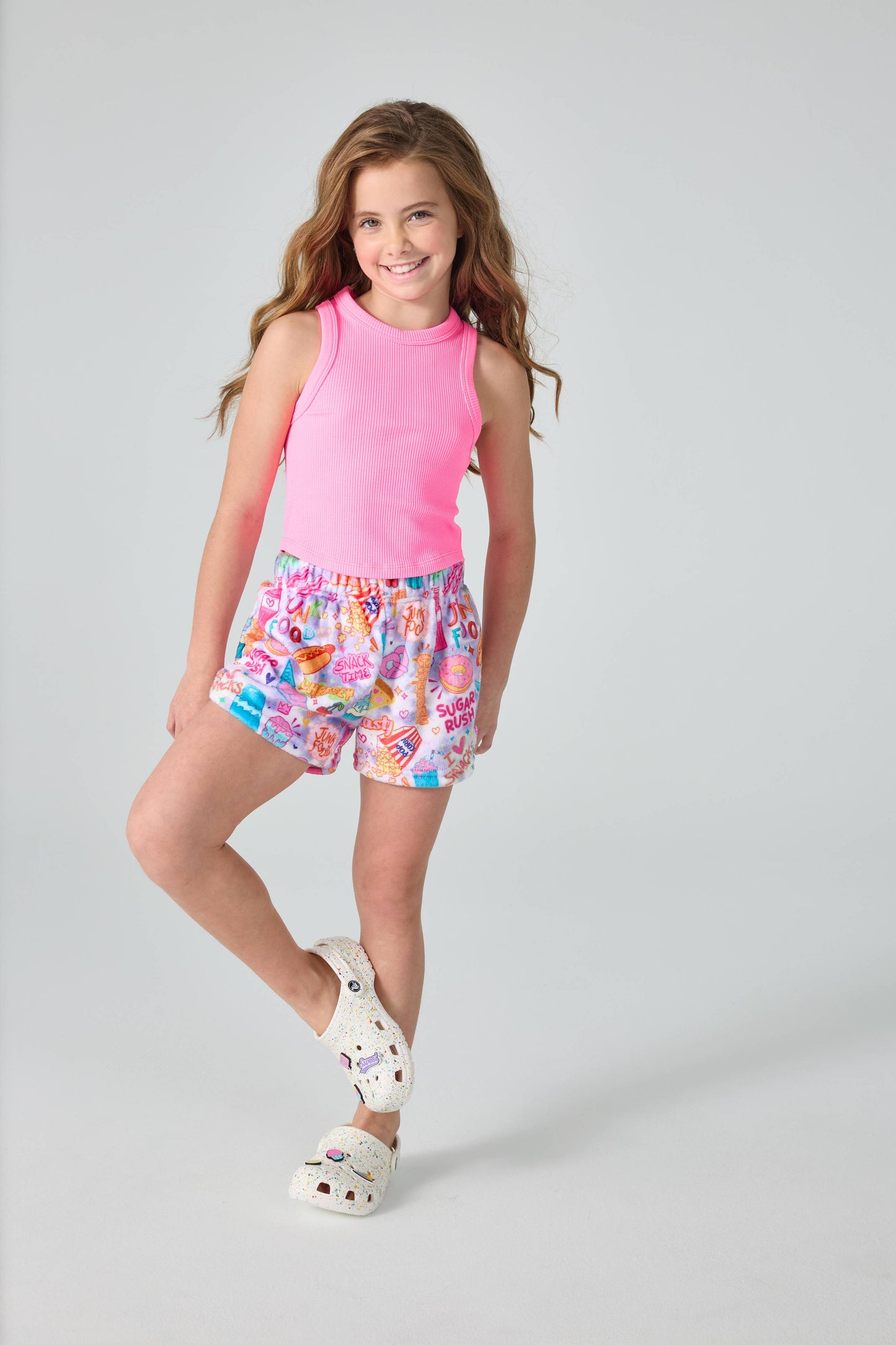 Corey Paige Junk Food Plush Shorts