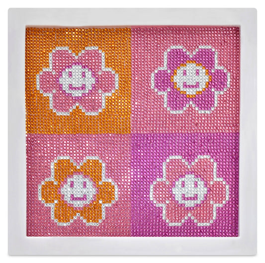 Iscream - GROOVY SMILES DIAMOND PAINTING KIT