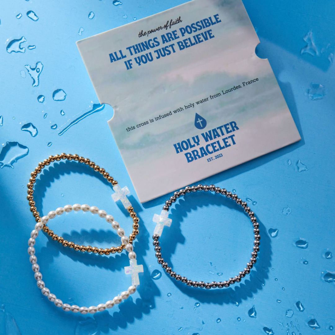 Gold Holy Water Bracelet