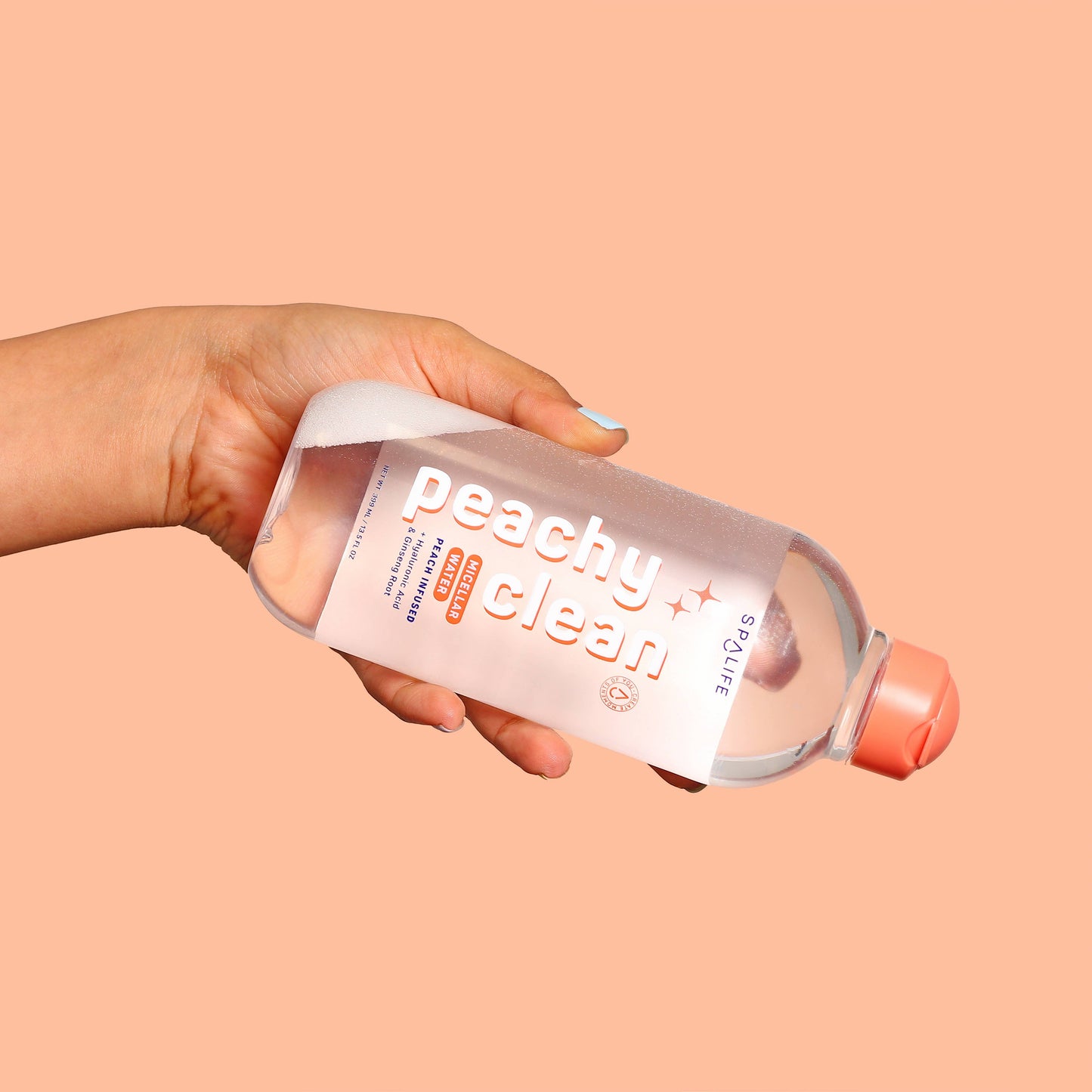 My Spa Life - Peachy Clean Micellar Water & Hyaluronic Acid Makeup Remover