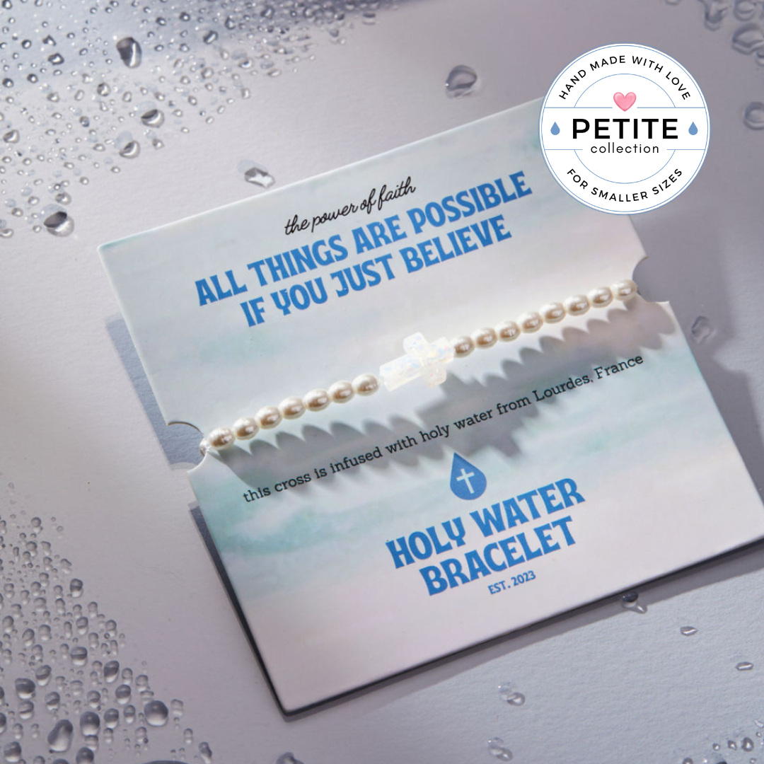 Holy Water Bracelet - PETITE HOLY WATER STRETCH BRACELET