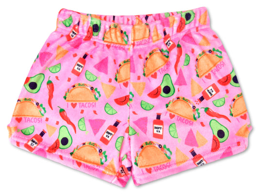 Taco Love Plush Shorts