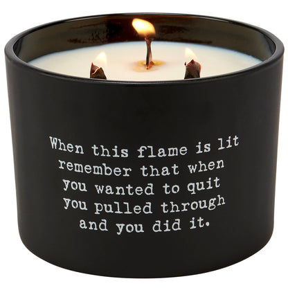 Primitives by Kathy - You Did It Poetry Candle