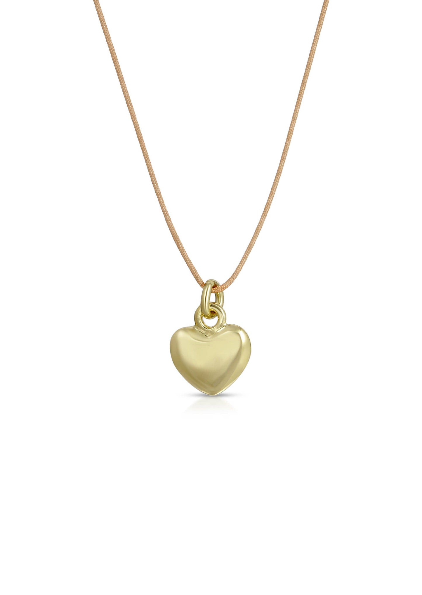 Lucky Feather - New Moon Gold Necklace - TRUE HEART