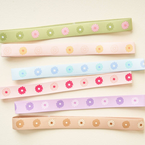 Stay-Put Towel Band-Darling Daisy Peach