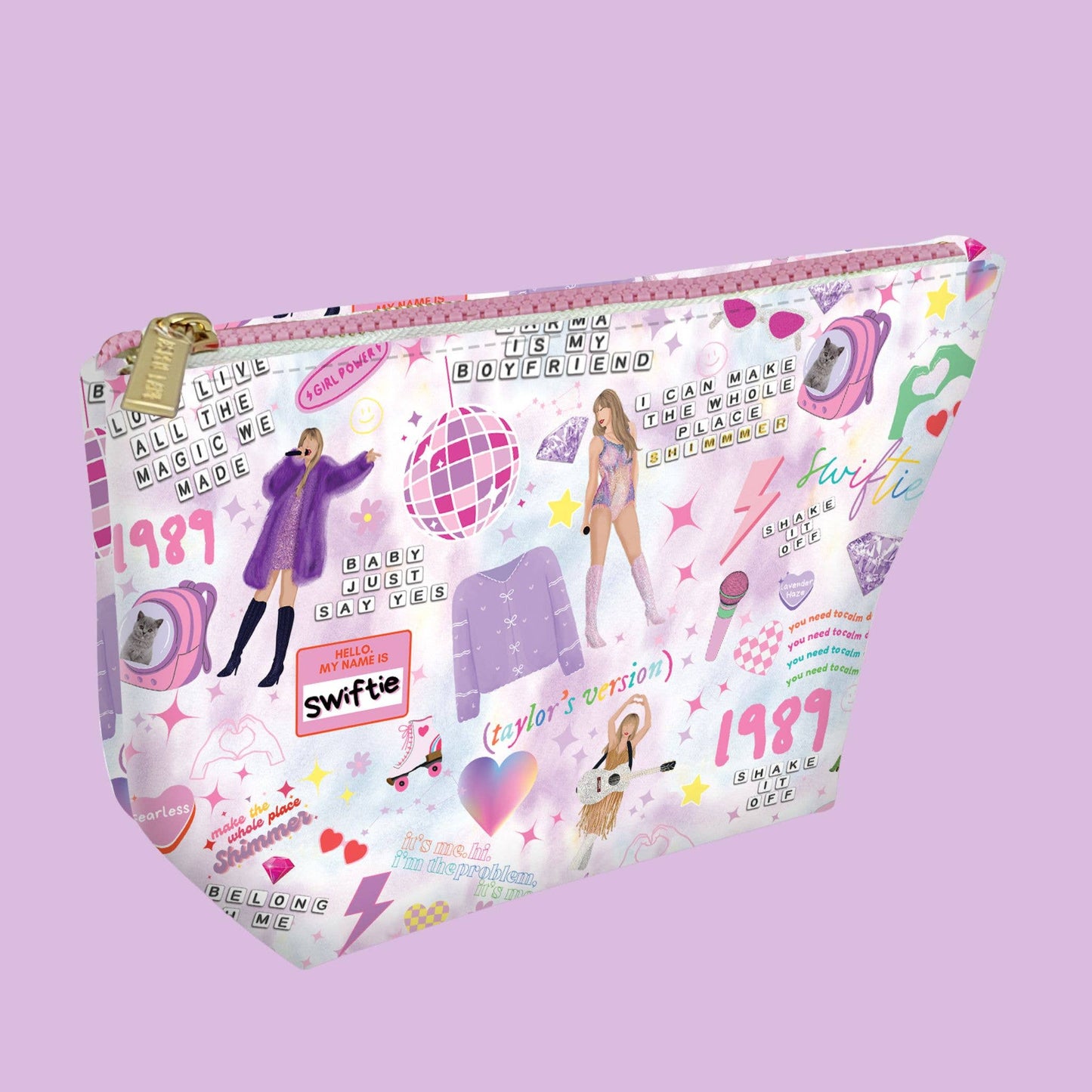 Swiftie Mosaic Magic Cosmetic Pouch Bag