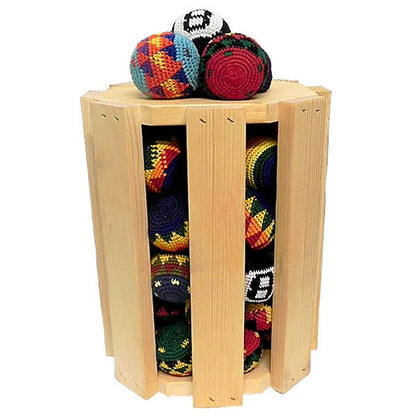 Pichincha - Multicolored Crochet Hacky Ball Kick Sack Toy