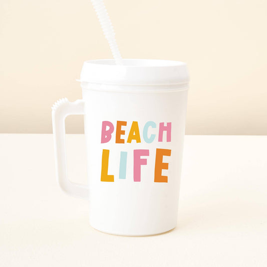 Beach Life Mega Mug - 34oz