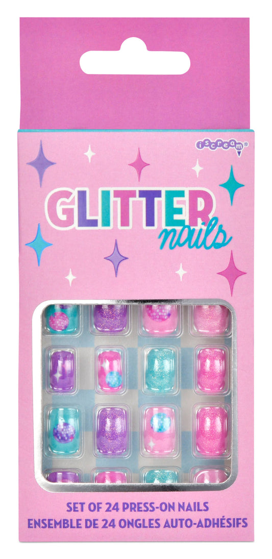 Iscream - GLITTER PRESS ON NAIL SET