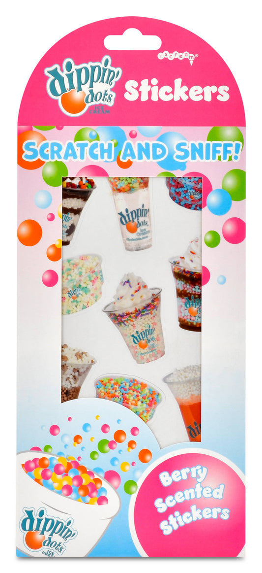 Iscream - DIPPIN' DOTS SCENTED STICKERS - 2 SHEETS