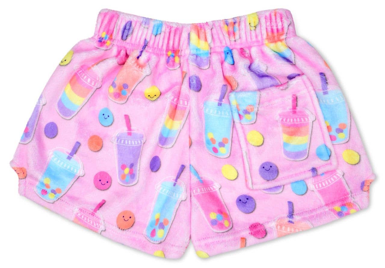 Rainboba Tea Plush Shorts