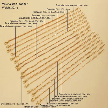 Stacking Gold Bracelets
