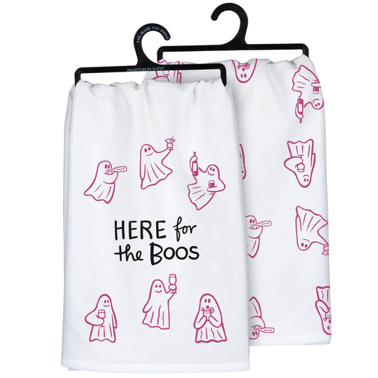 Primitives by Kathy - Here For The Boos Kitchen Towel