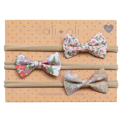 Ali+Oli - Headband Bow Set (Sunrise)