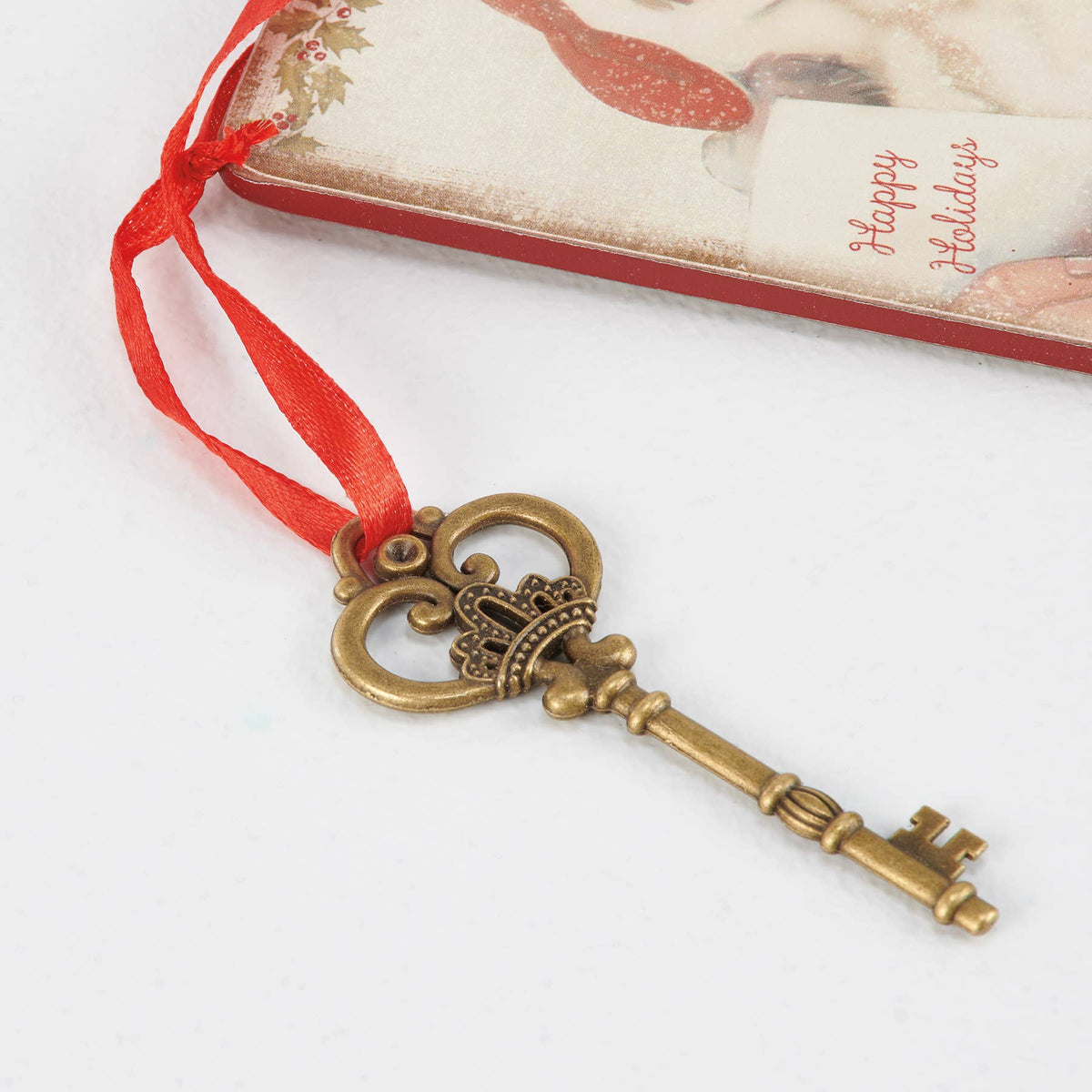 Primitives by Kathy - Santa's Magic Key Door Ornament