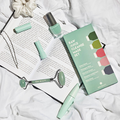 Mint Green Tea Jade Crystal Facial Roller