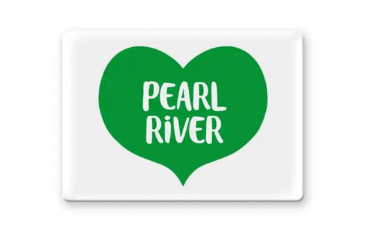 Pearl River- Big Heart Magnet